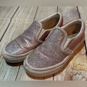 Girls glitter Vans